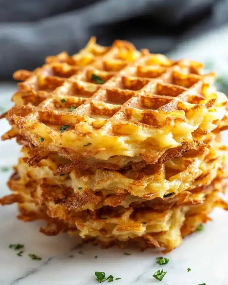 Hash Brown Waffles Recipe
