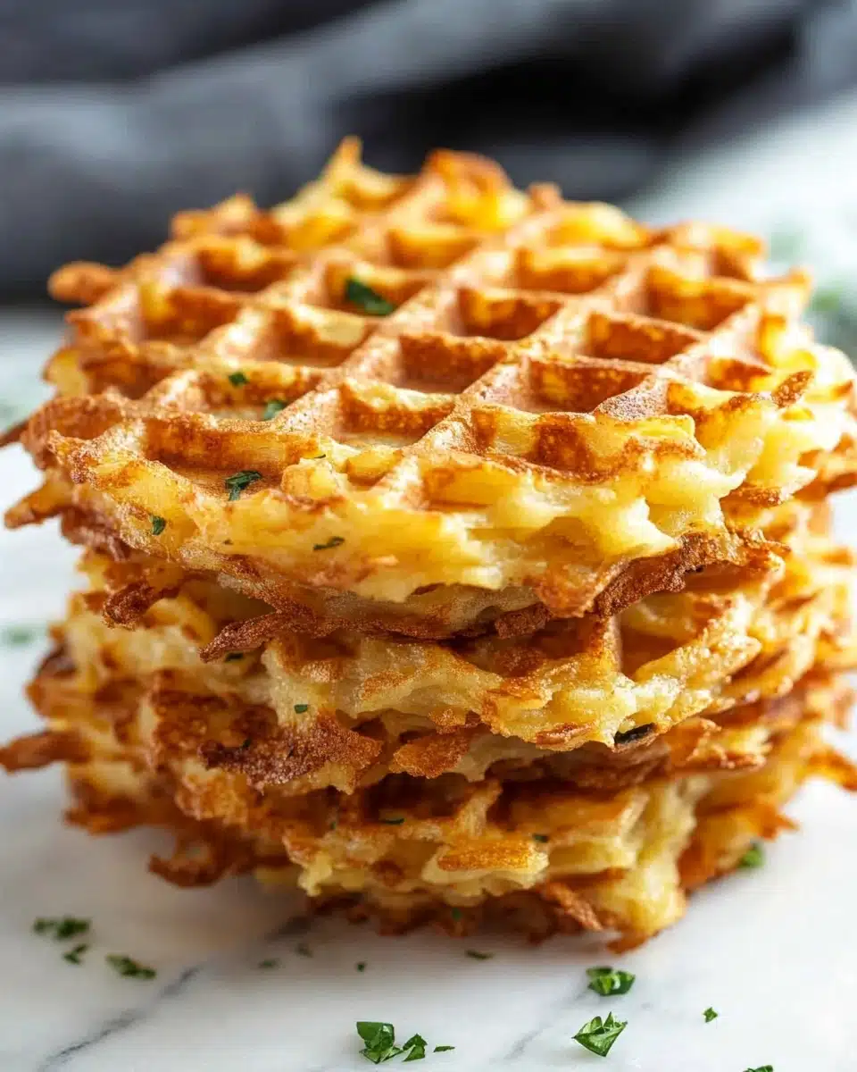 Hash Brown Waffles Recipe