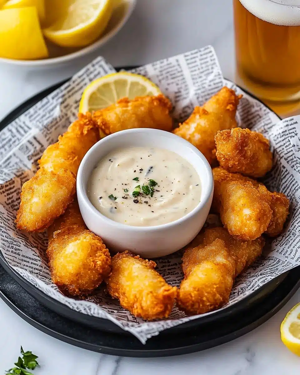 Crispy Beer Battered Halibut Recipe