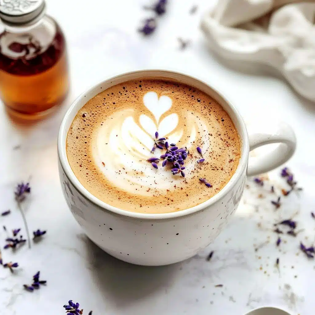 Lavender Latte Recipe - Recipe Image