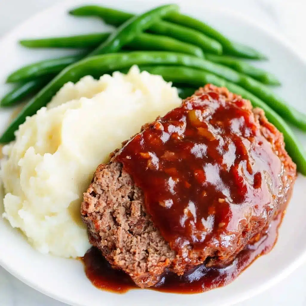 Classic Glazed Meatloaf Recipe - Recipe Image