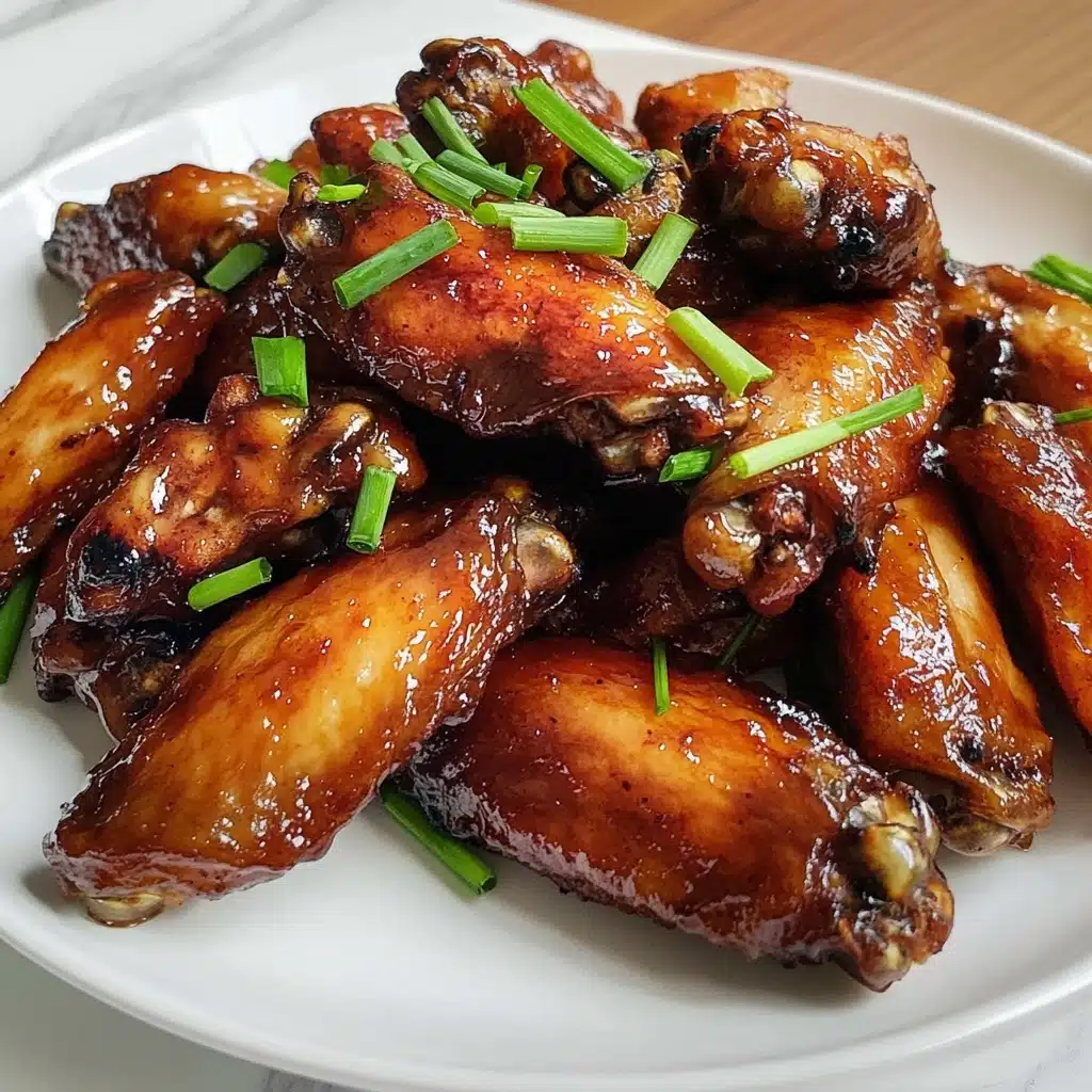 Pressure Cooker Honey Garlic Chicken Wings Recipe - Recipe Image
