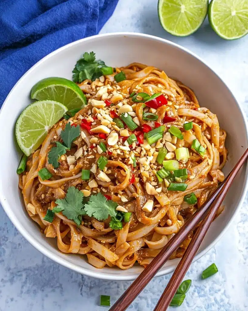 Thai Peanut Noodles Recipe