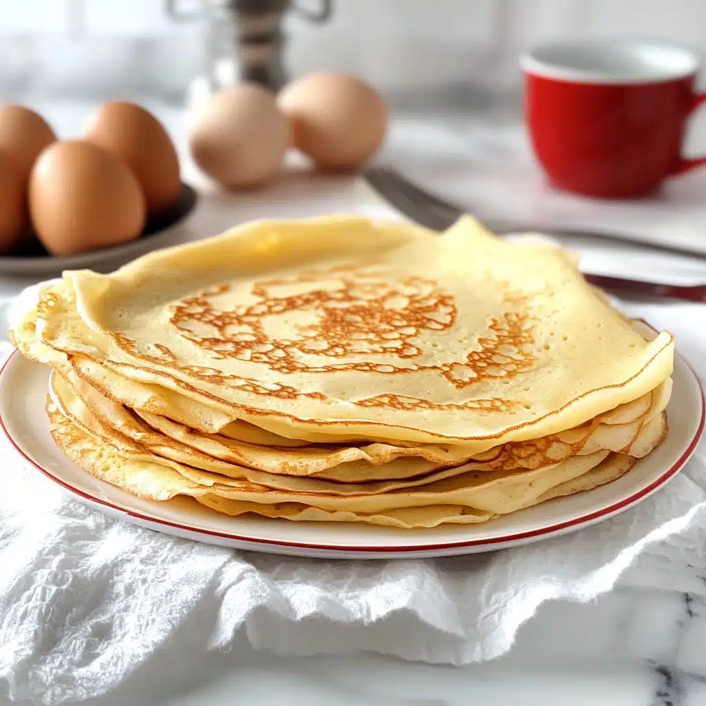 French Crêpes Recipe - Recipe Image
