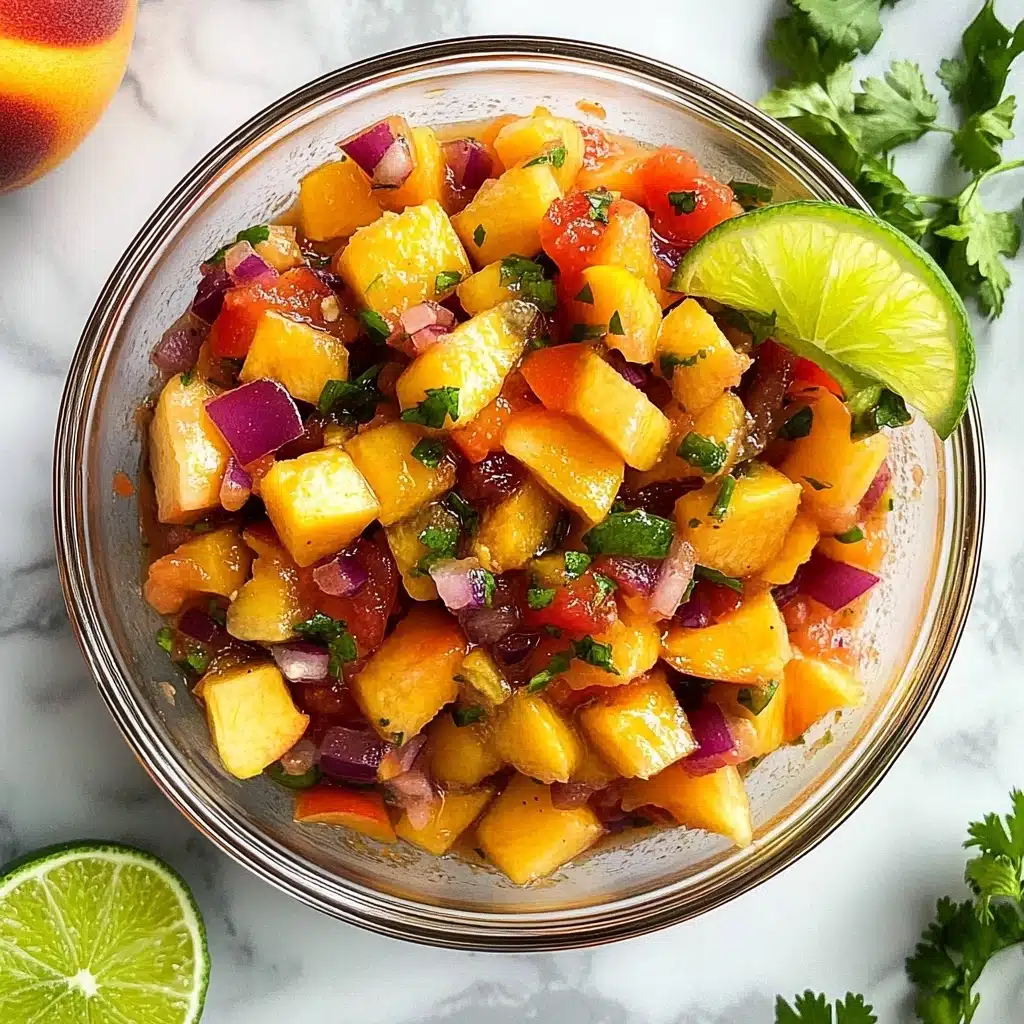 Fresh Peach Salsa Recipe - Recipe Image