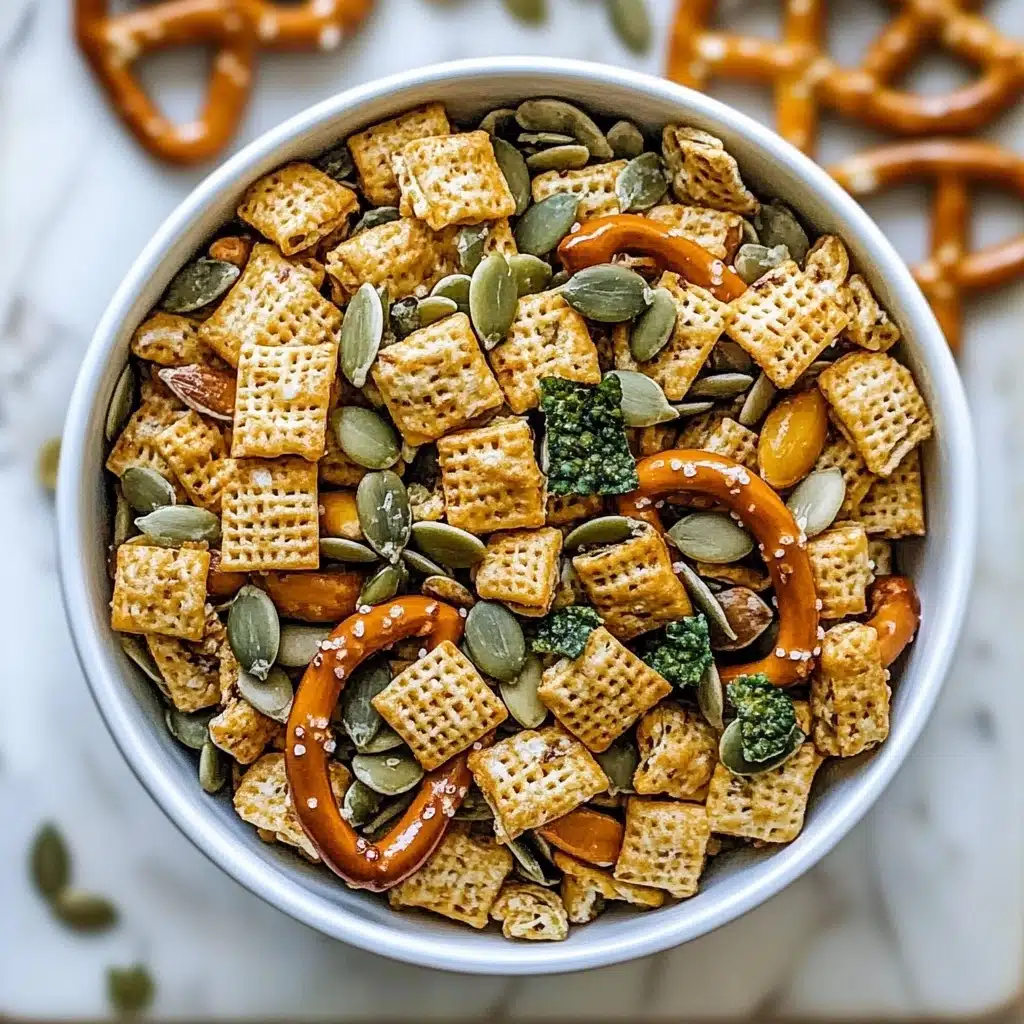 Rosemary Olive Oil Chex Mix Recipe - Recipe Image