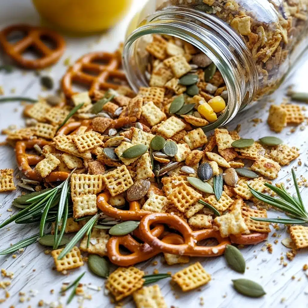 Rosemary Olive Oil Chex Mix Recipe - Recipe Image
