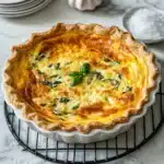 Spinach and Feta Quiche Recipe