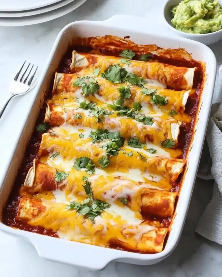 Carnitas Pork Enchiladas Recipe