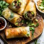 20 Minute Thai Basil Beef Rolls Recipe