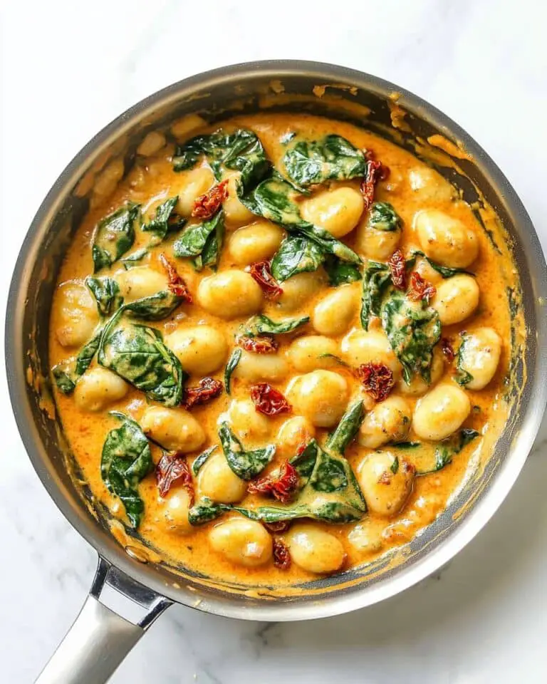 One-Pan Creamy Tuscan Gnocchi (In 15 Minutes) Recipe