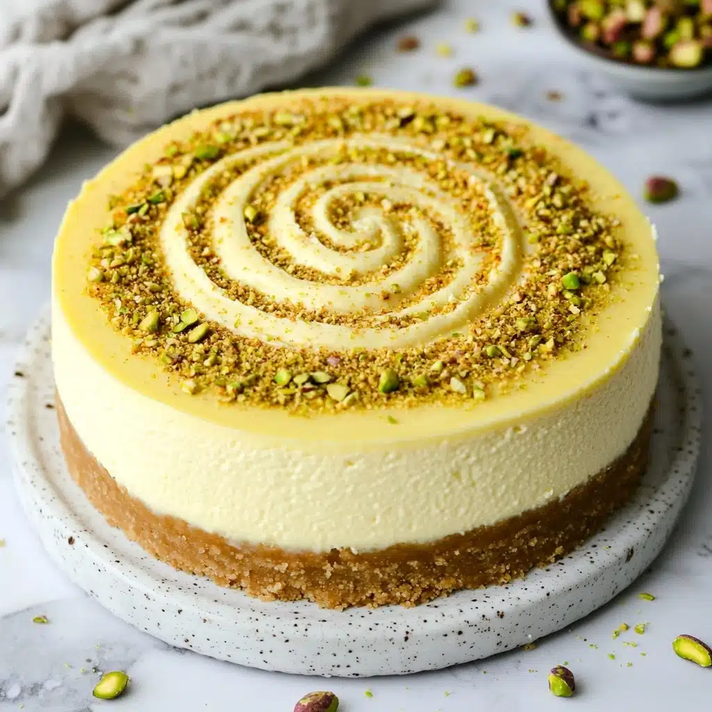 Pistachio Cheesecake Recipe - Recipe Image