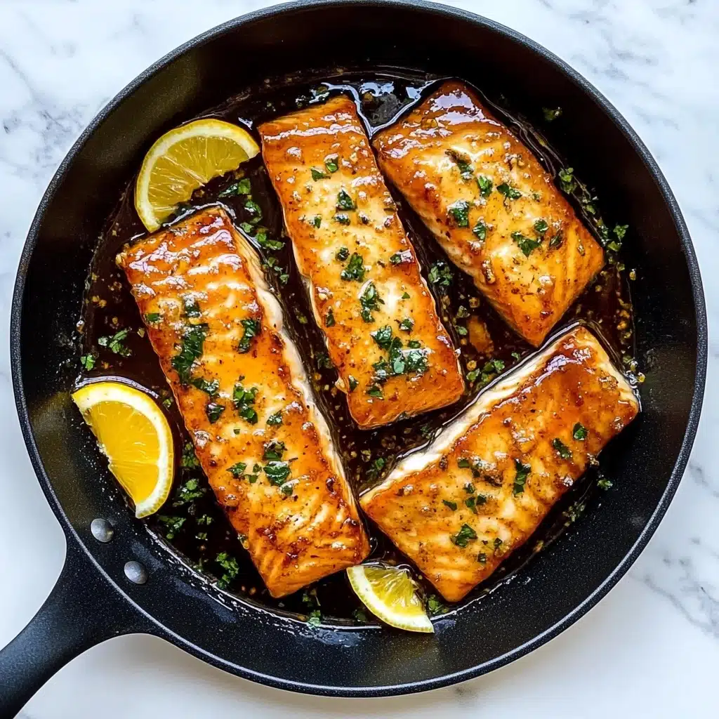 Orange Glazed Salmon Recipe - Recipe Image