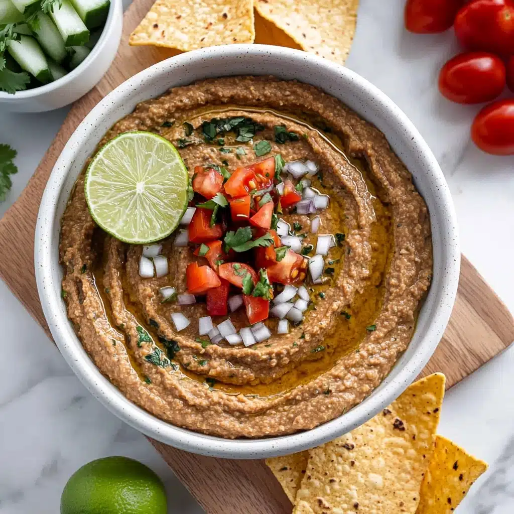Mexican-Style Black Bean Hummus Recipe - Recipe Image
