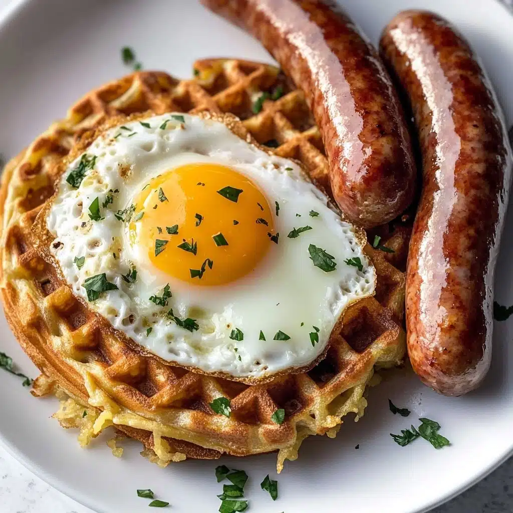 Hash Brown Waffles Recipe - Recipe Image