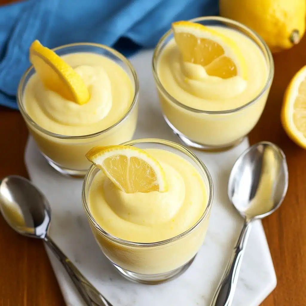 Lemon Mousse Recipe - Recipe Image