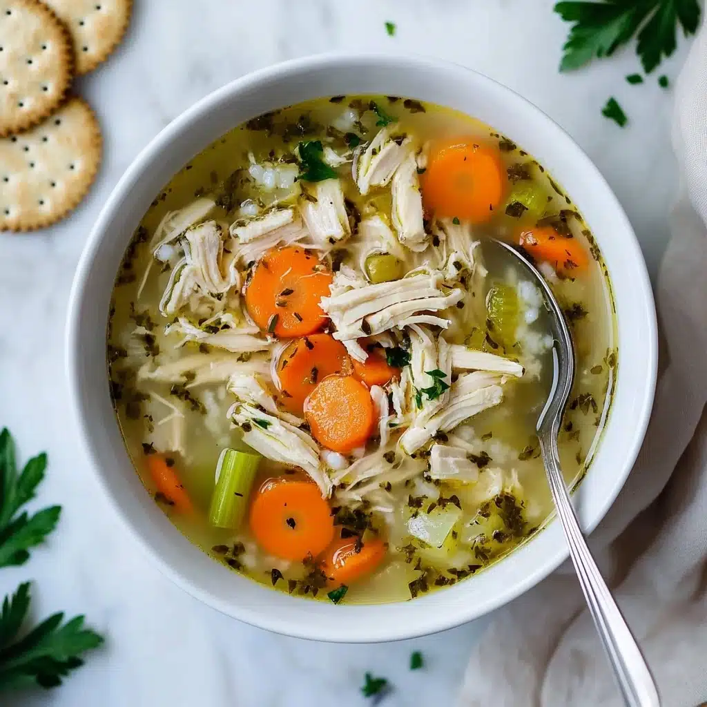 Chicken and Rice Soup Recipe - Recipe Image