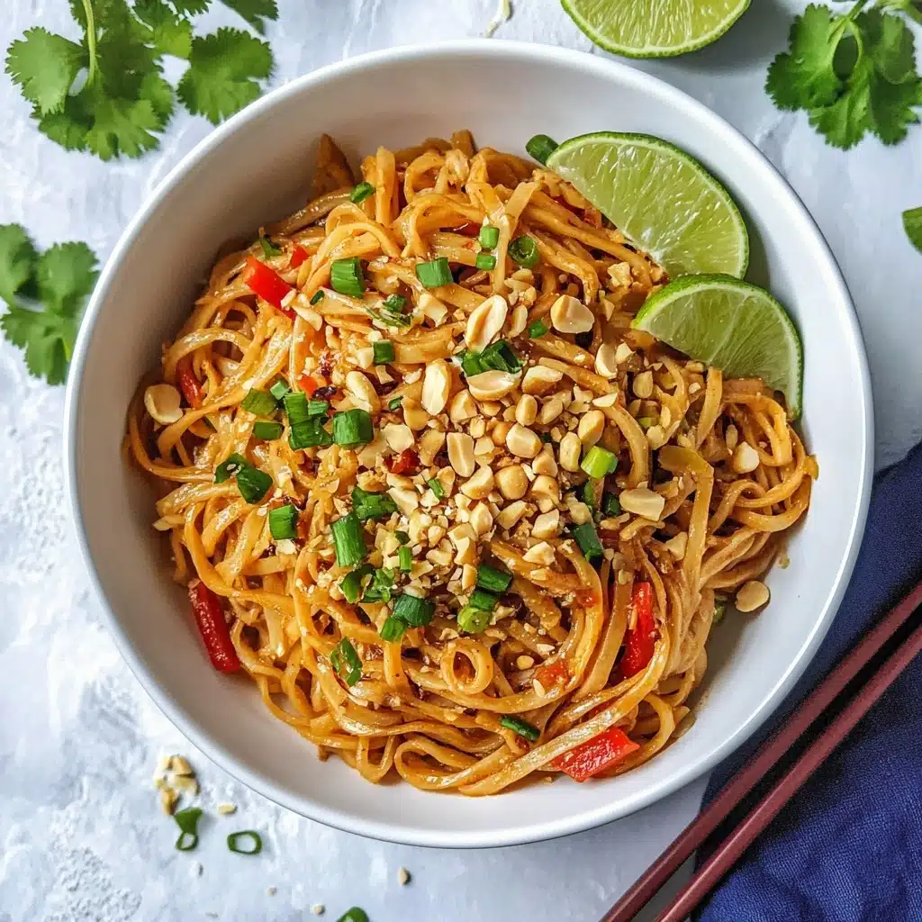 Thai Peanut Noodles Recipe - Recipe Image