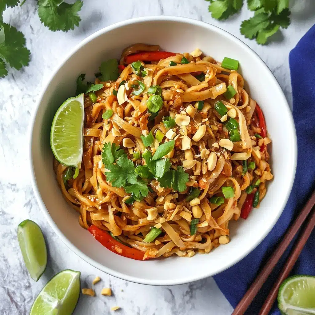 Thai Peanut Noodles Recipe - Recipe Image