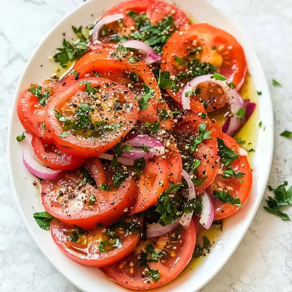 Marinated Tomatoes Recipe - Recipe Image