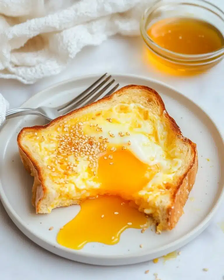 Air Fryer Egg & Cheese Toast Recipe