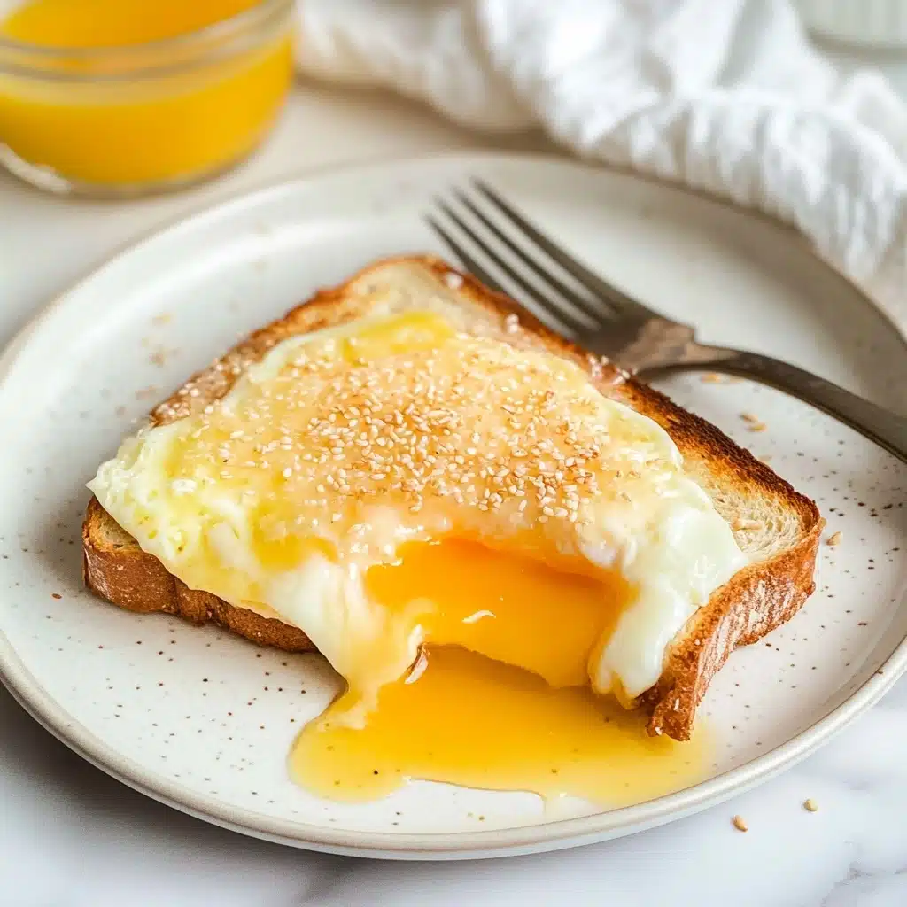Air Fryer Egg & Cheese Toast Recipe - Recipe Image