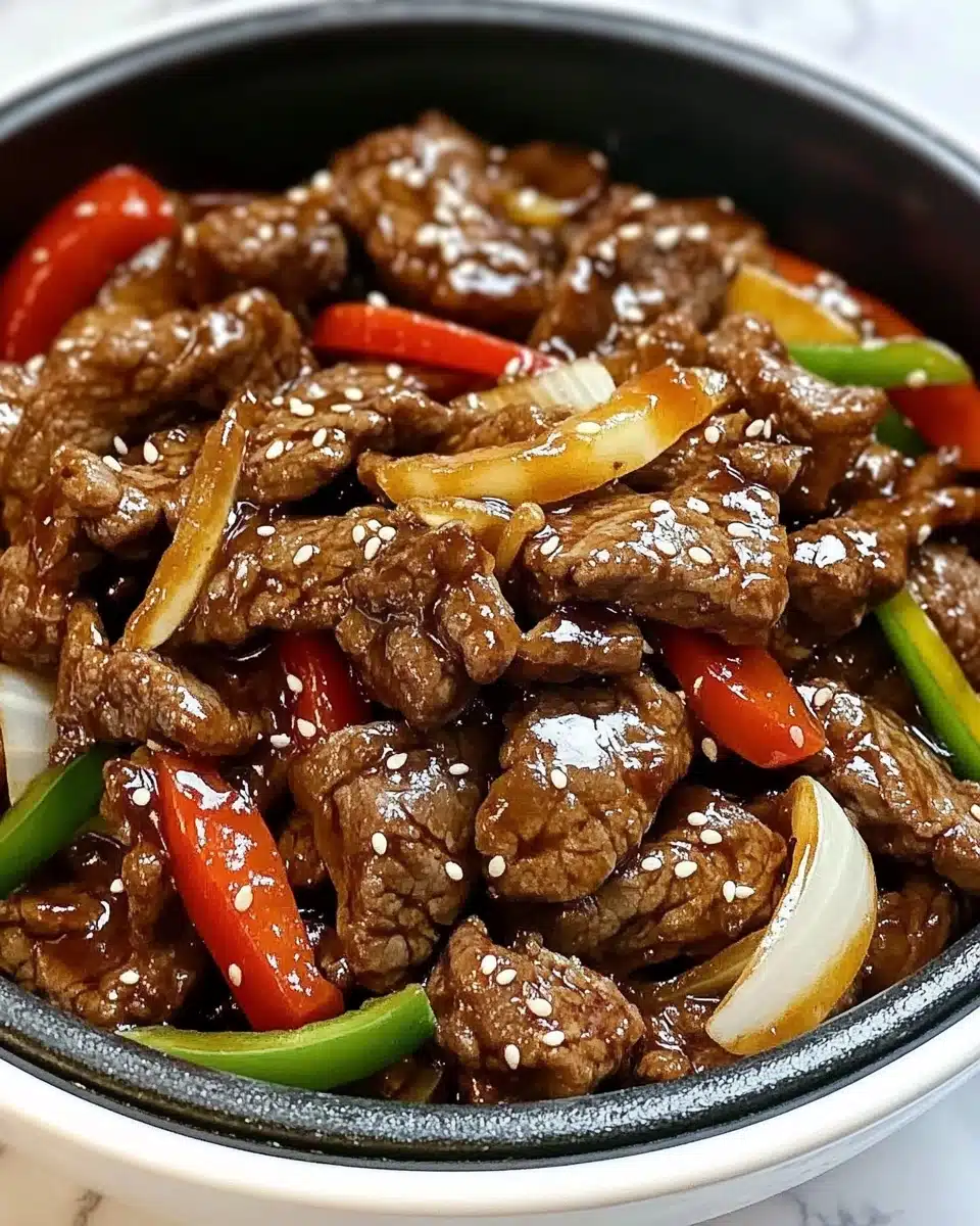 Chinese Pepper Steak Recipe