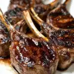 Honey Garlic Glazed Lamb Chops Recipe