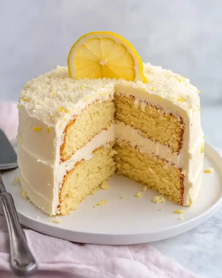 Limoncello Cake With Mascarpone Frosting Recipe
