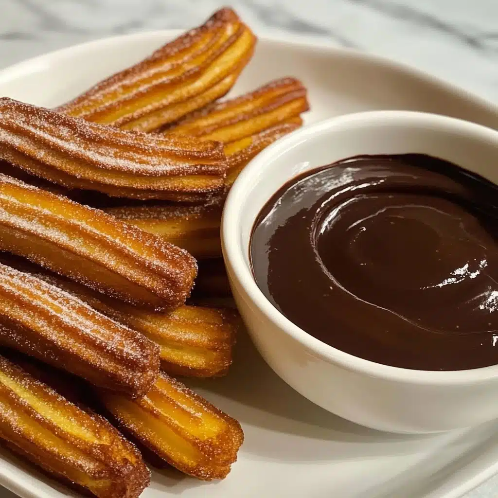 Easy Air Fryer Churros Recipe - Recipe Image