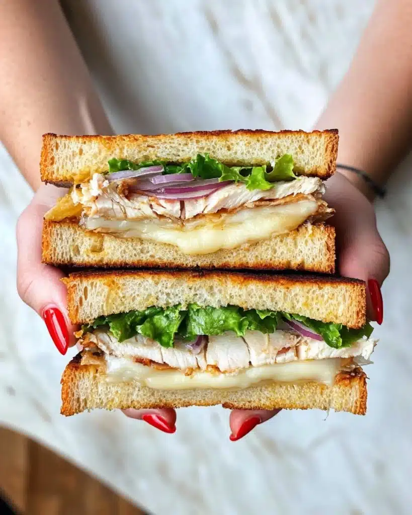 Chicken Caesar Salad Sandwich Recipe