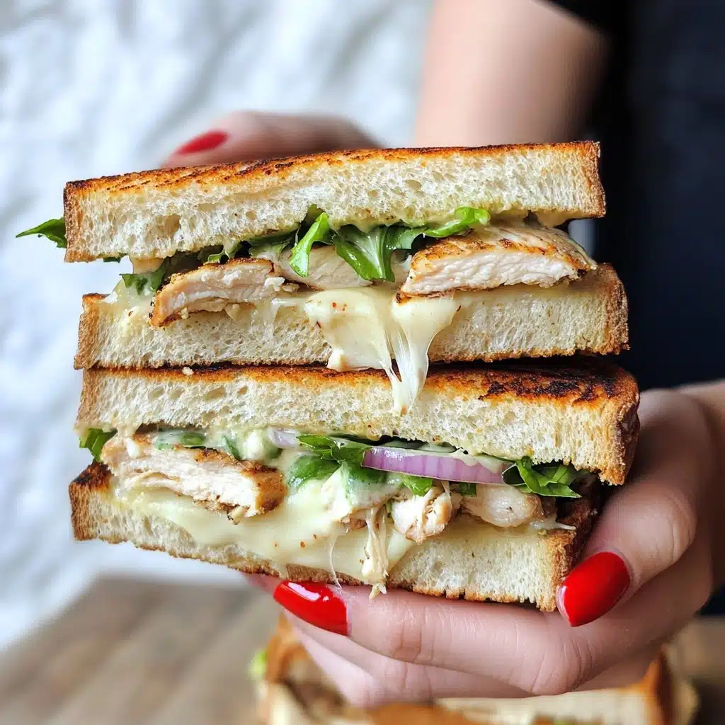 Chicken Caesar Salad Sandwich Recipe - Recipe Image