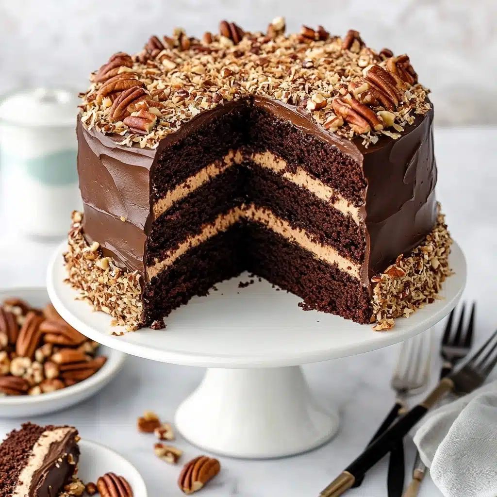 Classic German Chocolate Cake Recipe - Recipe Image