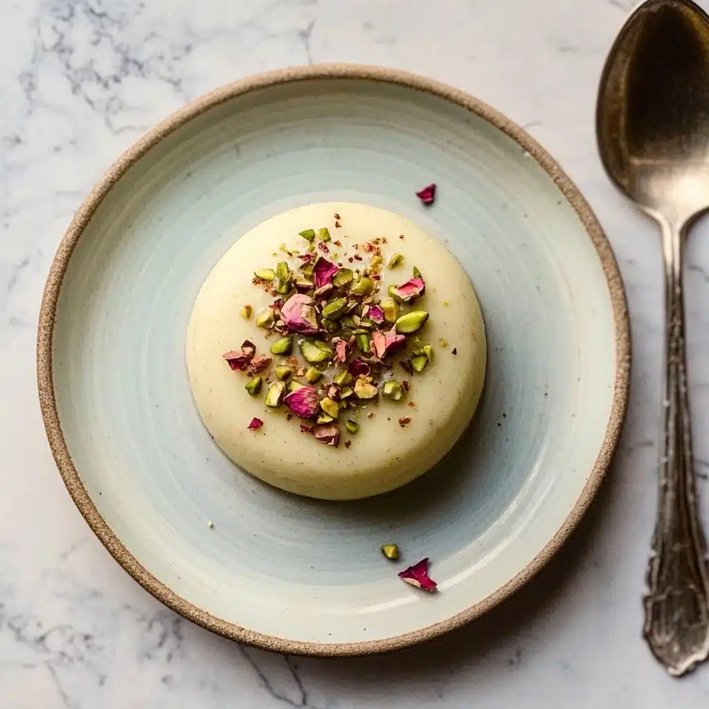 Pistachio Panna Cotta Recipe - Recipe Image