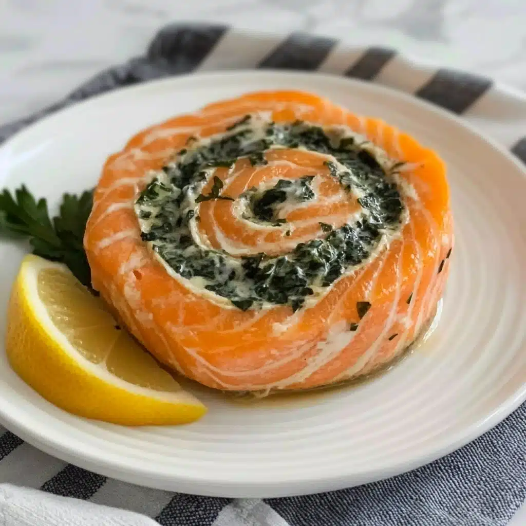 Trader Joe's Salmon Pinwheels with Spinach and Feta Recipe - Recipe Image