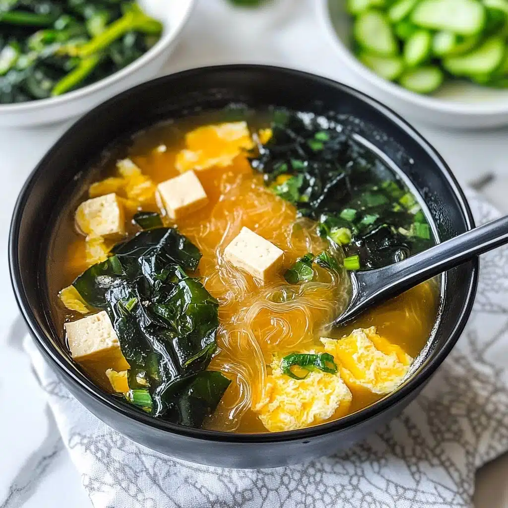 Japanese Glass Noodle Soup Recipe - Recipe Image