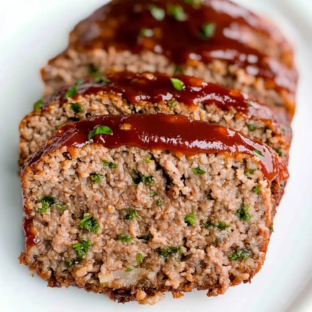 Classic Glazed Meatloaf Recipe - Recipe Image