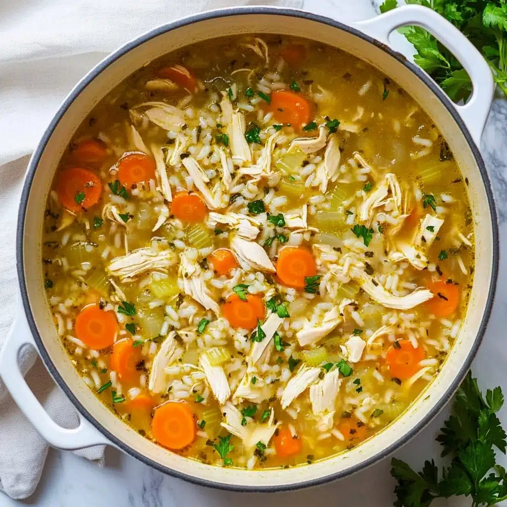 Chicken and Rice Soup Recipe - Recipe Image