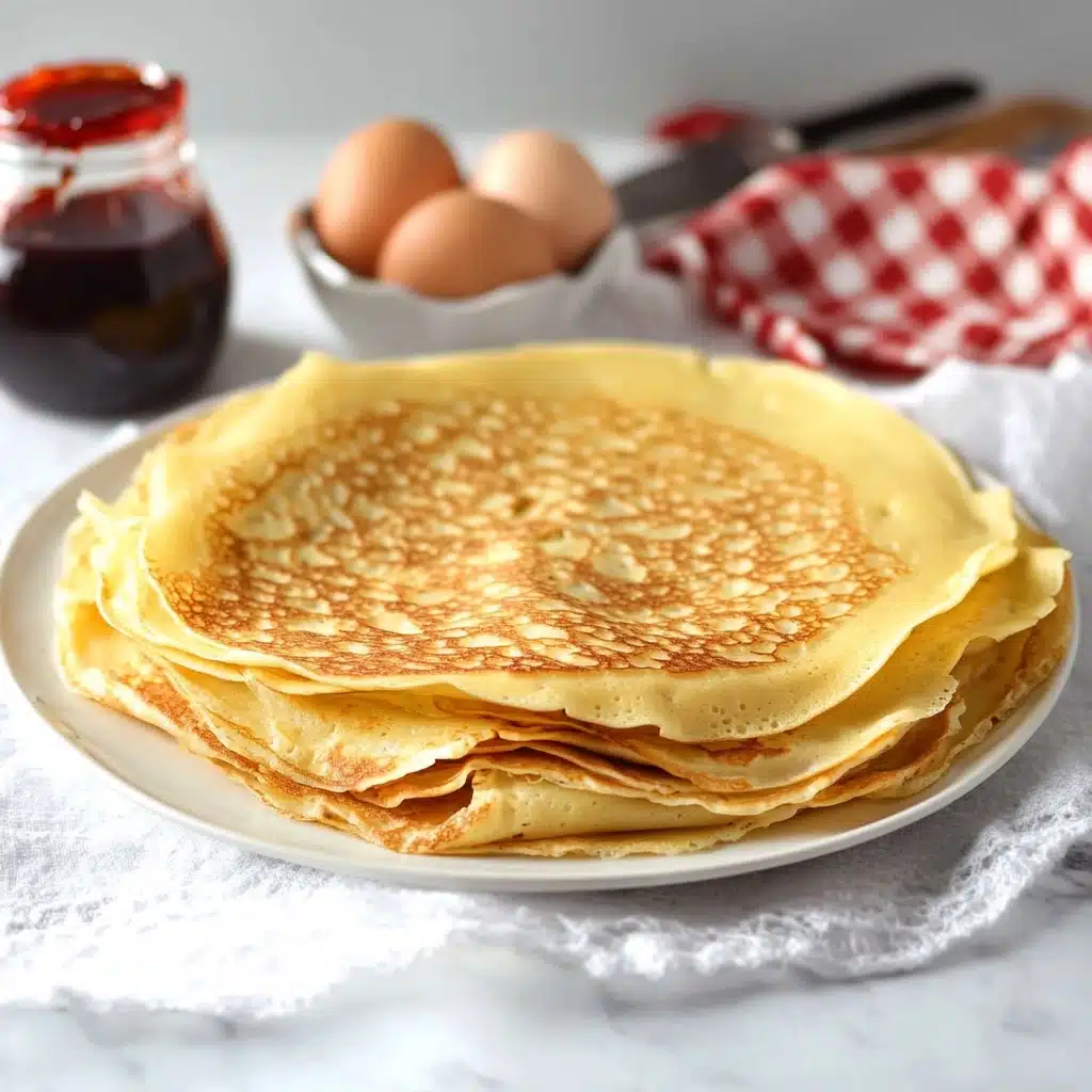 French Crêpes Recipe - Recipe Image