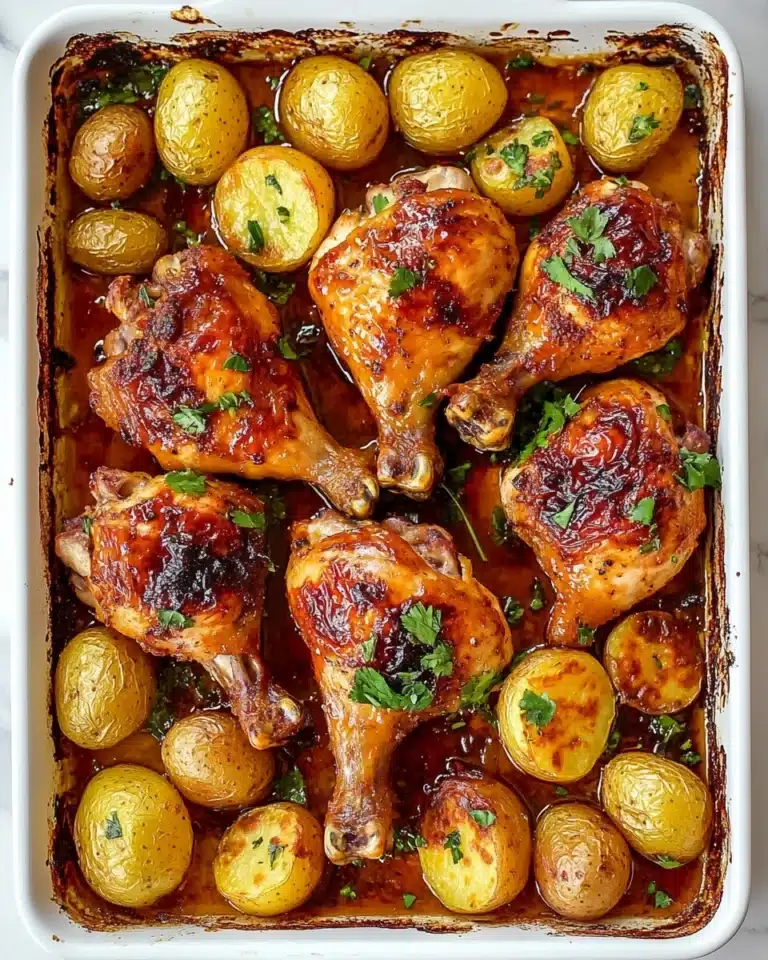 One Pan Chicken and Potatoes Recipe