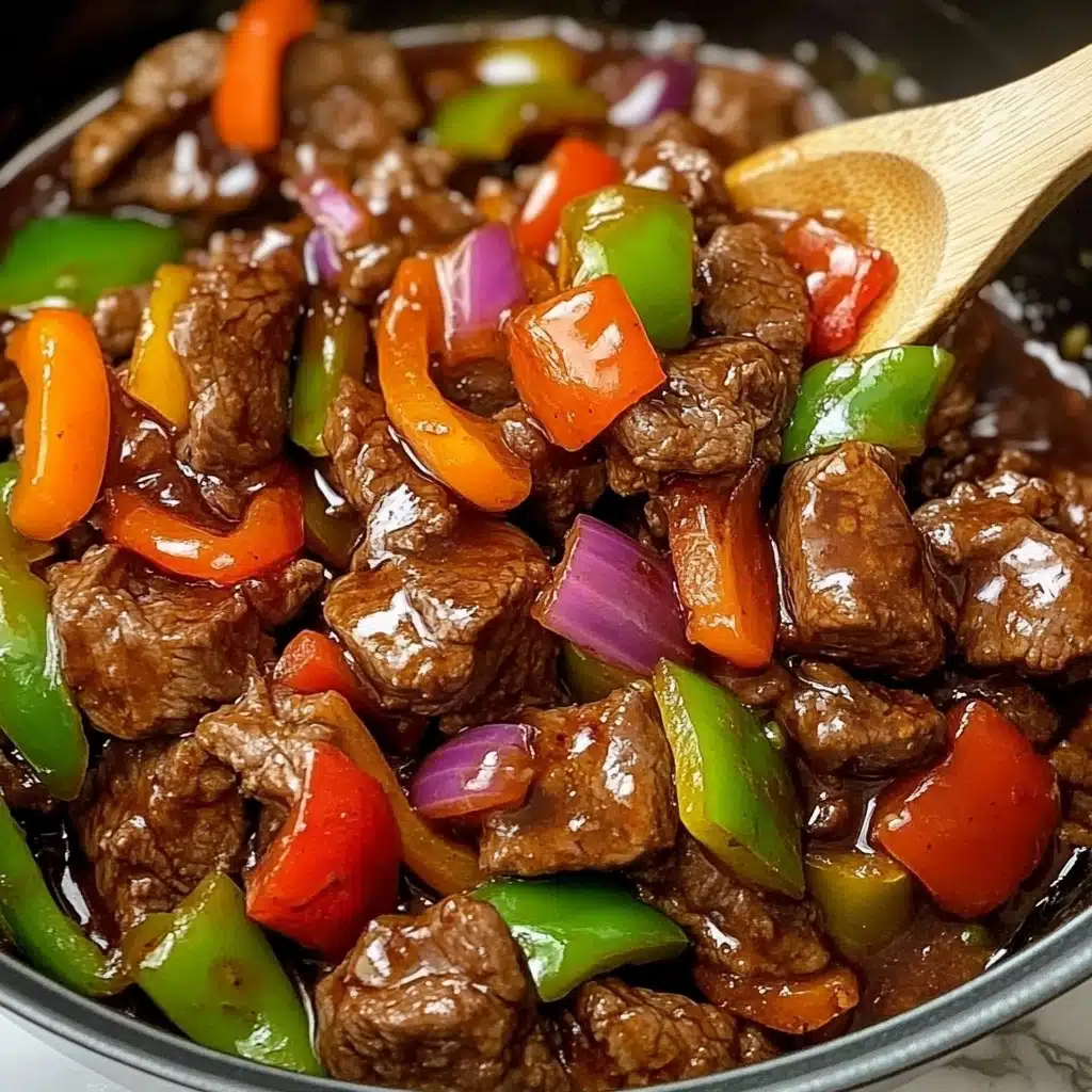 Chinese Pepper Steak Recipe - Recipe Image
