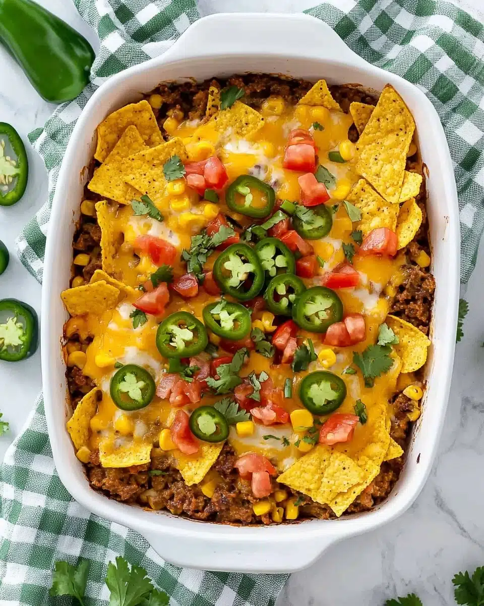Walking Taco Casserole Recipe