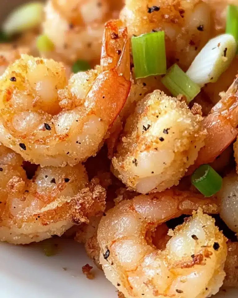 Salt and Pepper Shrimp Recipe