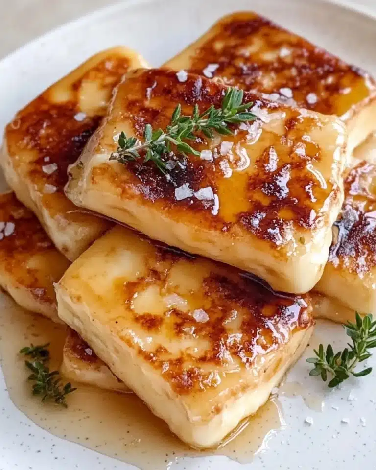 Hot Honey Halloumi Recipe