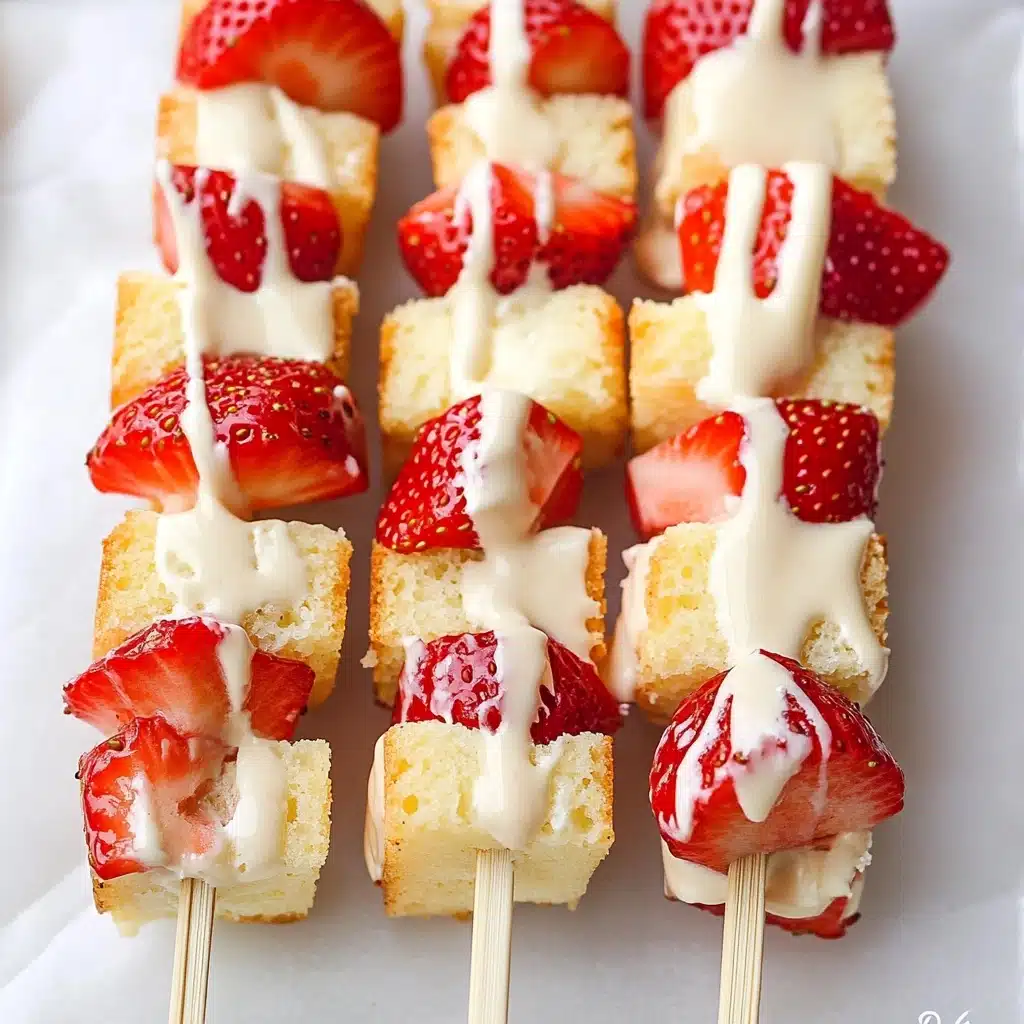 Strawberry Shortcake Kabobs Recipe - Recipe Image