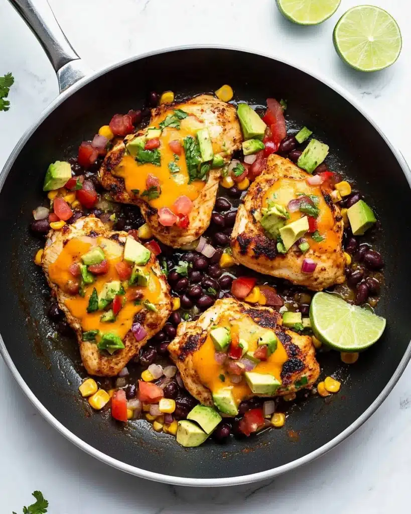 Santa Fe Chicken with Fresh Avocado Salsa Recipe