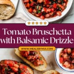Tomato Basil Bruschetta Recipe