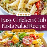 Chicken Club Pasta Salad Recipe