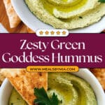 Green Goddess Hummus Recipe