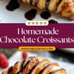 Homemade Chocolate Croissants Recipe